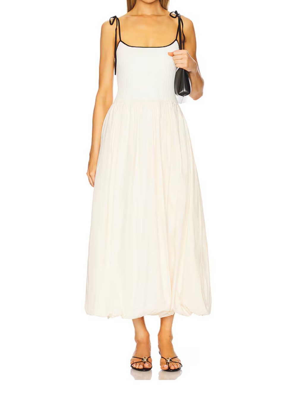 Line & Dot Jules Dress in Cream Size S